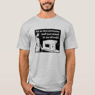 Furry Microwave Funny Shirt Spaß