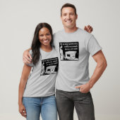 Furry Microwave Funny Shirt Spaß (Unisex)