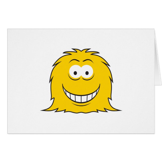 Furry Monster Face (Vorderseite (Horizontal))