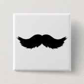 Furry Mustache/Mustache Button (Vorderseite)