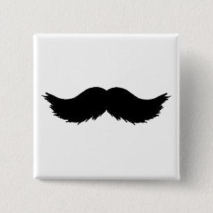 Furry Mustache/Mustache Button