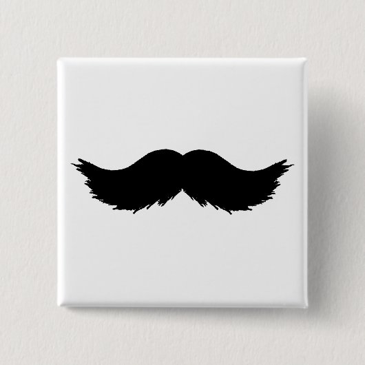 Furry Mustache/Mustache Button (Vorderseite)