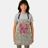 Furry Pink Beste Mama je Schürze (Insitu)