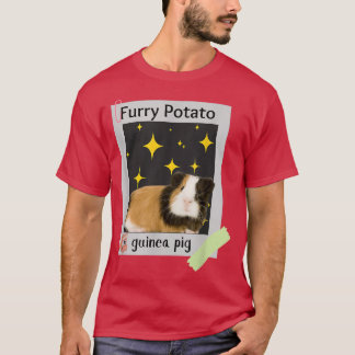 Furry Potato Funny GuineaPig falscher Tiername Jok T-Shirt