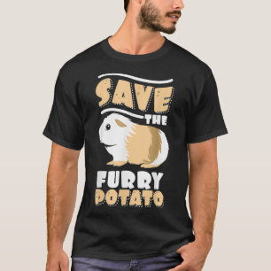 Furry Potato Guinea Pig Funny Novelty Geschenk T-Shirt