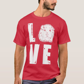Furry Potato Guinea Pig Pet Love  T-Shirt