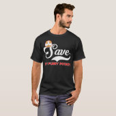 Furry Potato Guinea Pig Rettete The Furry Potato T-Shirt (Vorne ganz)