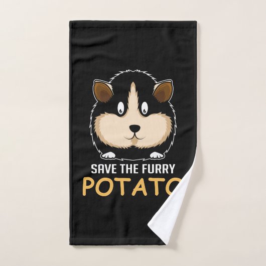 Furry Potato Guinea Schweinebesitzer Handtuch (Handtuch)