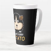 Furry Potato Guinea Schweinebesitzer Milchtasse (Rechte Ecke)