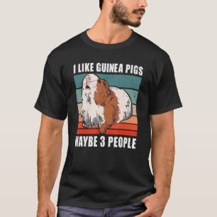 Furry Potato Ich mag Guinea Schweine und vielleich T-Shirt
