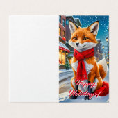 Furry Tidings of Joy! (Außenseite Aufgefaltet)