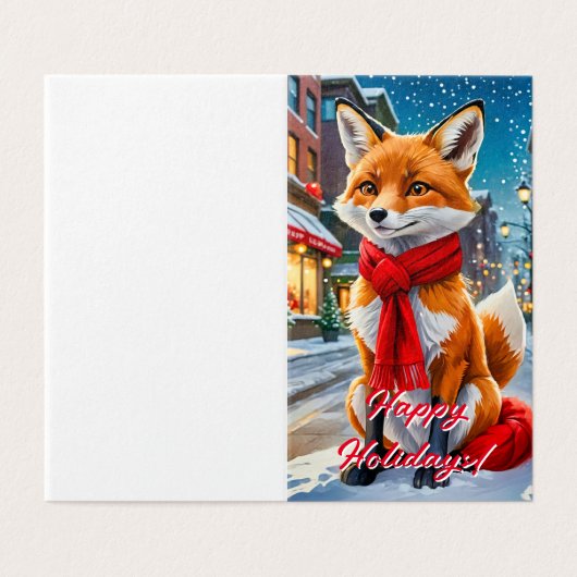 Furry Tidings of Joy! (Außenseite Aufgefaltet)