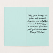 Furry Tidings of Joy! (Innenseite Aufgefaltet)