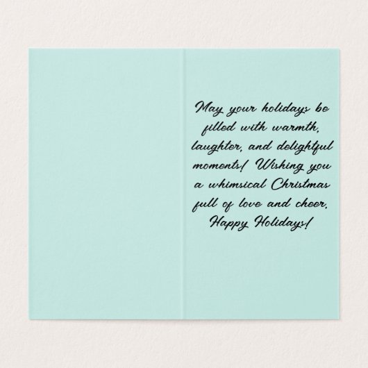 Furry Tidings of Joy! (Innenseite Aufgefaltet)