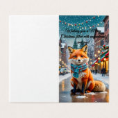 Furry Tidings of Joy! (Außenseite Aufgefaltet)