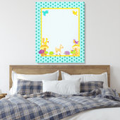 Furry Woodland 16x20 Leinwand Kinderzimmer Art (Insitu (Schlafzimmer))