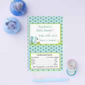 Furry Woodland Blue Microwave Popcorn Wrapper Flyer (Einzeln)