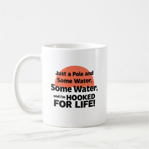 Fürs Leben an der Angel - Angeln Kaffeetasse