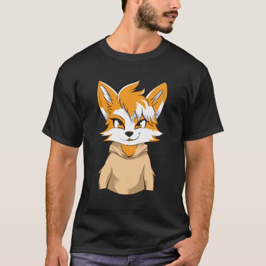Fursona Furries - Cosplay Furry Fandom T-Shirt (Vorderseite)