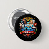 Fürsorge für alle button (Vorne & Hinten)