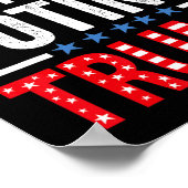 Fürsorge stimmt Trump 2024 noch immer ab Poster (Ecke)