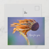 Fürsorge und Anteilnahme hier für dich Postkarte (Vorne/Hinten)