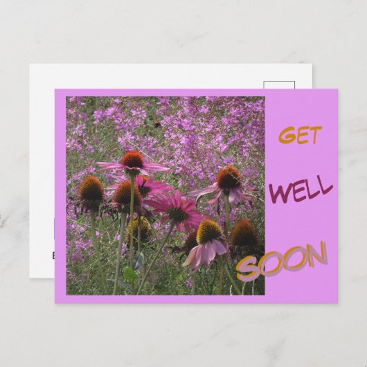 Fürsorger Kust. Text wird bald gut auf Postkarte (Vorne/Hinten)