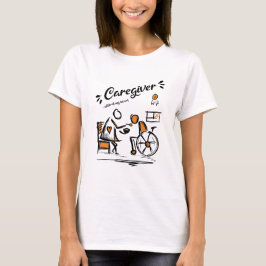Fürsorger mit meinem ganzen Herzen. Caregivers Gif T-Shirt
