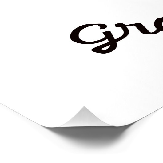 Fürsorglich für dich poster (Ecke)