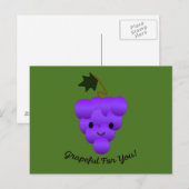 Fürsorglich für dich postkarte (Vorne/Hinten)