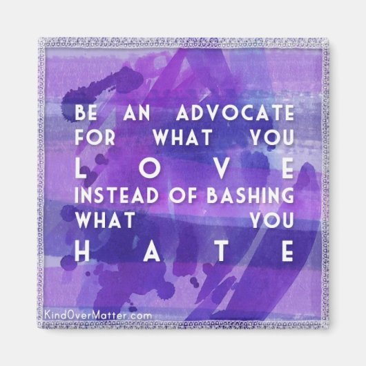 Fürsprecher sein magnet (Vorne)