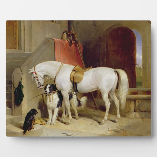 Fürst George's Favoriten (Öl auf Leinwand) Fotoplatte (Vorderseite)