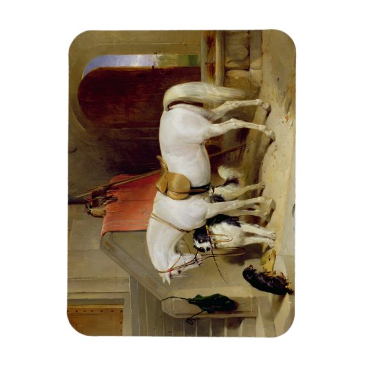 Fürst George's Favoriten (Öl auf Leinwand) Magnet (Vertikal)