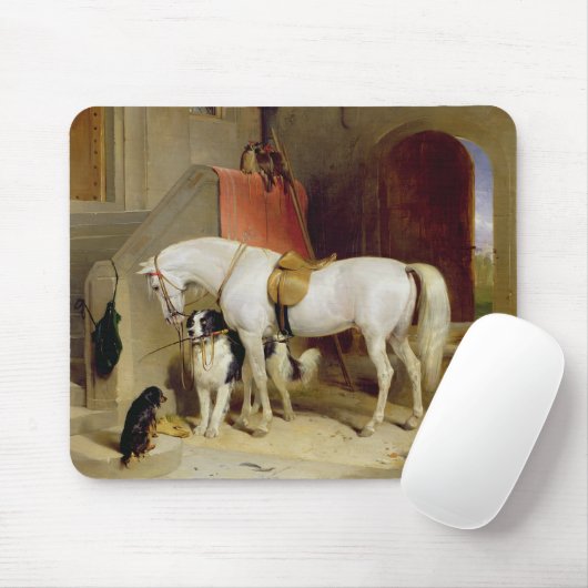 Fürst George's Favoriten (Öl auf Leinwand) Mousepad (Mit Mouse)