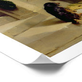 Fürst George's Favoriten (Öl auf Leinwand) Poster (Ecke)