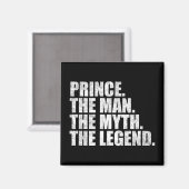 Fürst Name, Prinz Der Mann Der Mythos Die Legende Magnet (Vorderseite/Rückseite)