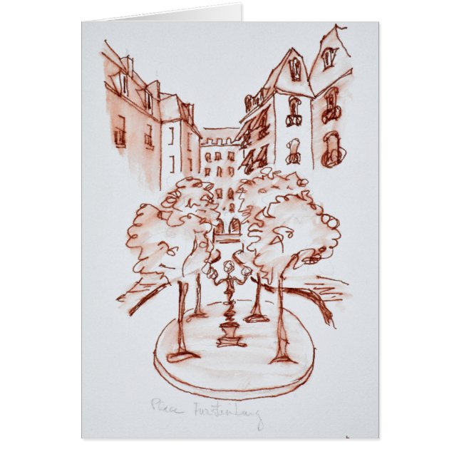 Furstenberg, Saint-Germain-des-Pres Kirche, Paris (Vorne)