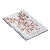 Furstenberg, Saint-Germain-des-Pres Kirche, Paris Notizblock (Rechte Seite)