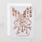 Furstenberg, Saint-Germain-des-Pres Kirche, Paris Postkarte (Vorne/Hinten)