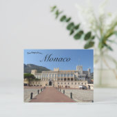 Fürstenpalast von Monaco Postkarte (Stehend Vorderseite)