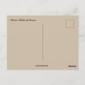 Fürstenpalast von Monaco Postkarte (Rückseite)