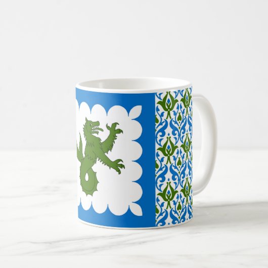 Fürstentum der Mistern Bevölkerung Abzeichen Kaffe Kaffeetasse (VorderseiteRechts)