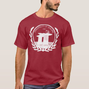Fürstentum des sealand Siegel-Wappen T-Shirt