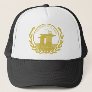 Fürstentum des sealand Siegel-Wappen Truckerkappe