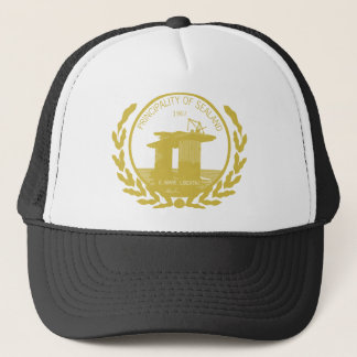 Fürstentum des sealand Siegel-Wappen Truckerkappe