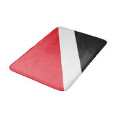 Fürstentum Sealand Flag Badematte (Schrägansicht)