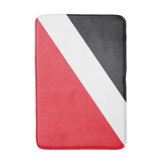 Fürstentum Sealand Flag Badematte (Vorderseite Vertikal)