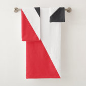 Fürstentum Sealand Flag Badhandtuch Set (Insitu)