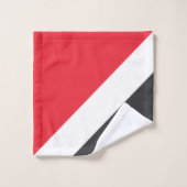 Fürstentum Sealand Flag Badhandtuch Set (Waschlappen)