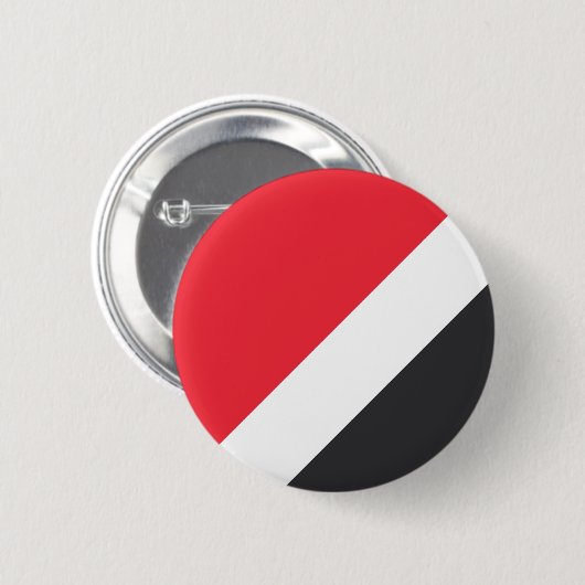 Fürstentum Sealand Flag Button (Vorne & Hinten)